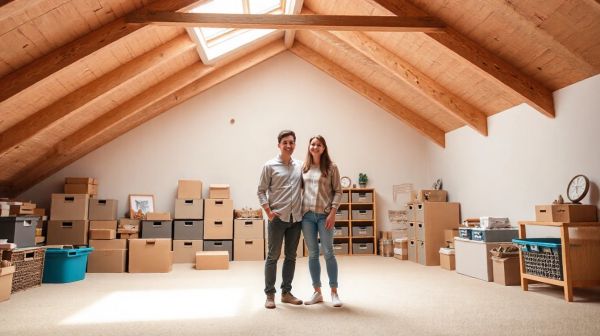 Aménagez vos combles avec Harnois pour maximiser votre espace